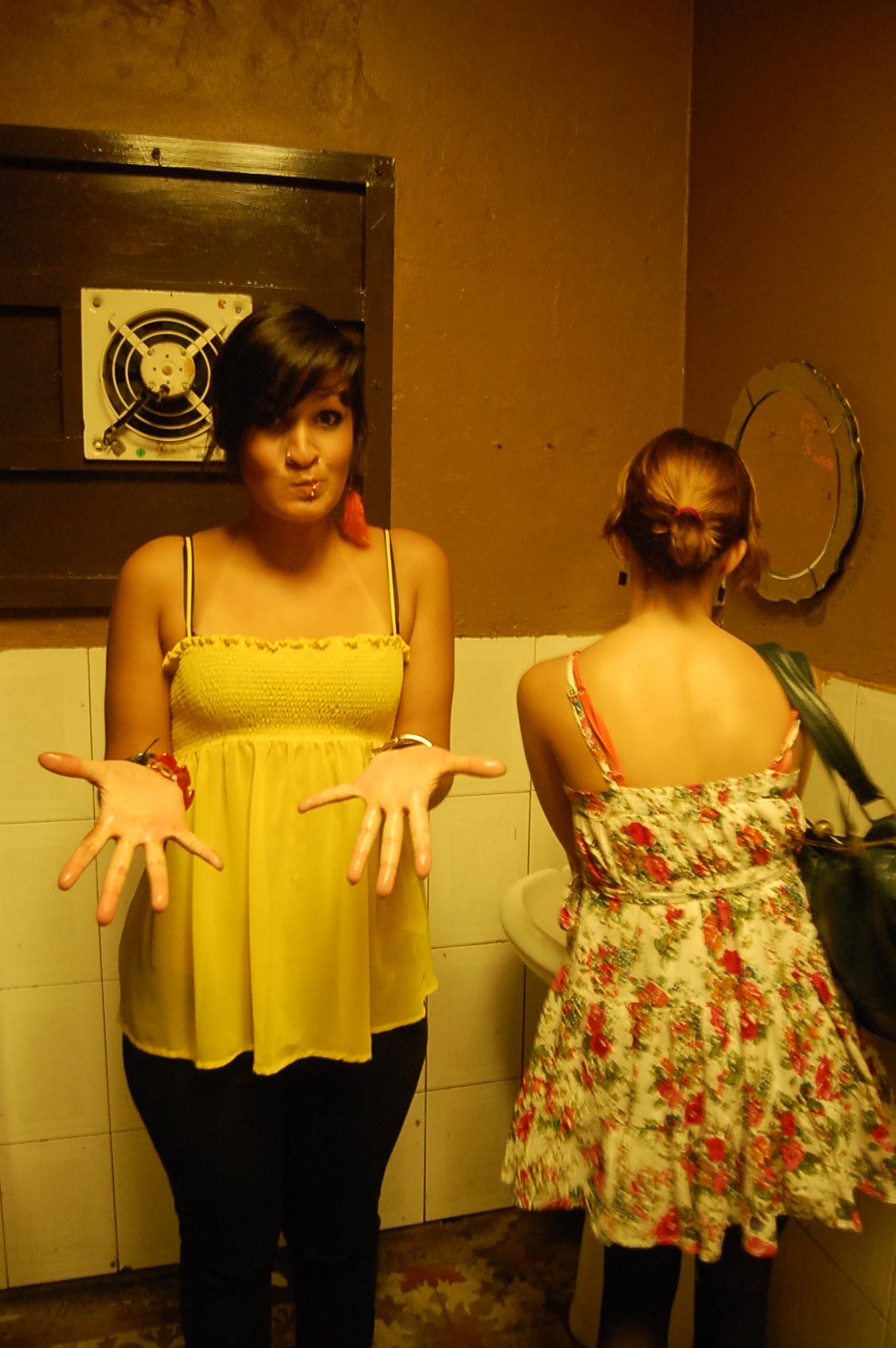Photograph of clean hands by Jennifer Kaplan
