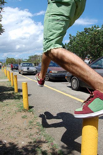 Photograph of legs by Jennifer Kaplan